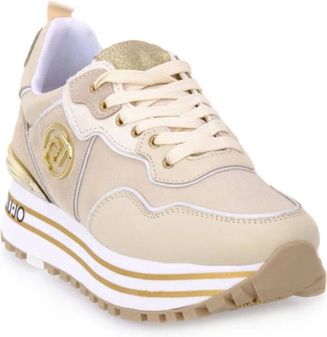 Liu Jo Maxi Wonder 55 Sneakers Beige Dames