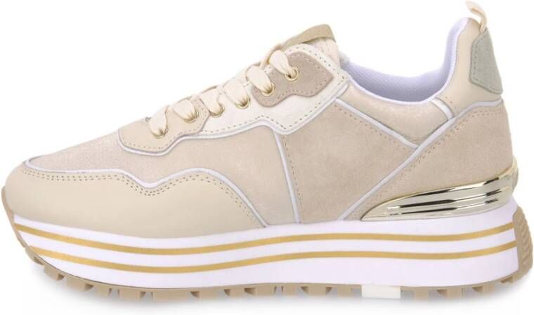 Liu Jo Maxi Wonder 55 Sneakers Beige Dames