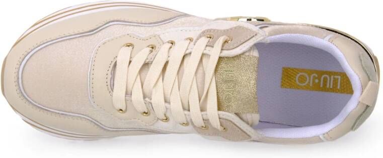 Liu Jo Maxi Wonder 55 Sneakers Beige Dames