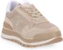 Liu Jo Beige Lage Sneakers met Leren Afwerking en Mesh Panelen Beige Dames - Thumbnail 9