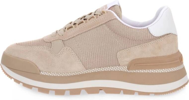 Liu Jo Stijlvolle Herensneakers Beige Heren