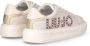 Liu Jo Sneakers met geperforeerd bovenwerk en studs Beige Dames - Thumbnail 4