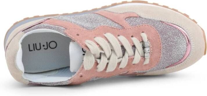 Liu Jo Stoffen en suède sneakers Roze Dames