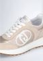 Liu Jo Sneakers van suède en nylon voor vrouwen Beige Dames - Thumbnail 8