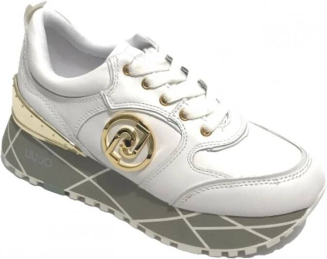 Liu Jo Moderne Maxi Wonder Sneakers Wit Dames