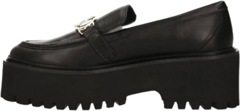 Liu Jo Stijlvolle Loafers voor Vrouwen Black Dames