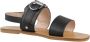 Liu Jo Stijlvolle Platte Sandalen Black Dames - Thumbnail 6