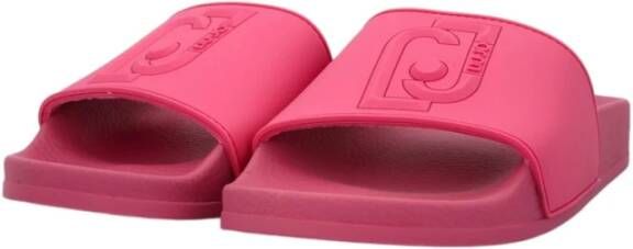 Liu Jo Stijlvolle Slippers voor Vrouwen Pink Dames