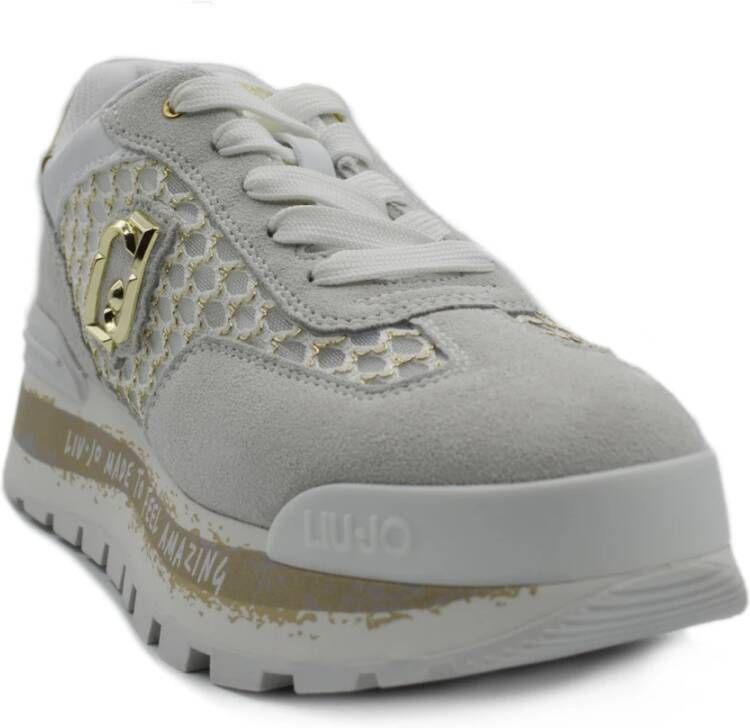 Liu Jo Stijlvolle Sneakers met 4-Inch Hakken Gray Dames