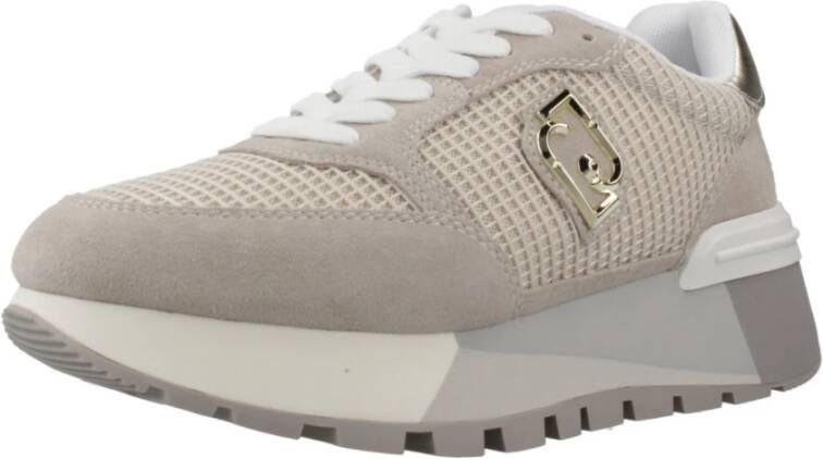 Liu Jo Stijlvolle Sneakers voor een geweldige look Beige Dames