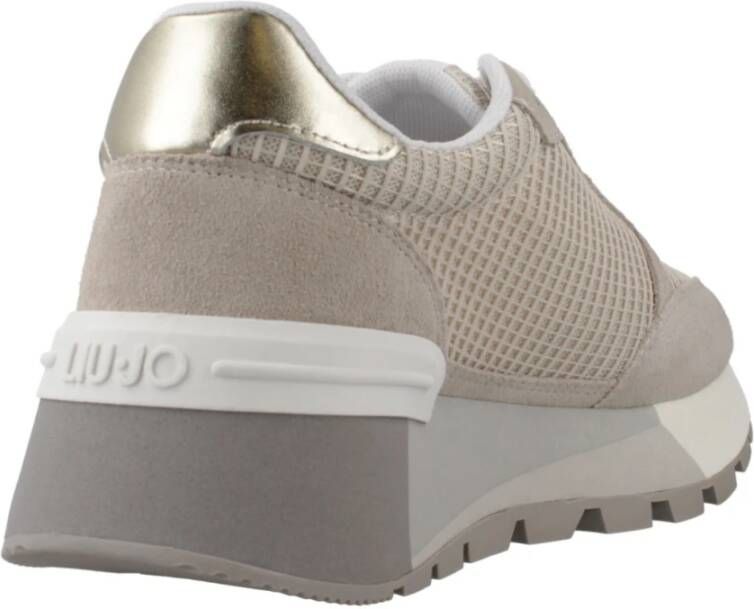 Liu Jo Stijlvolle Sneakers voor een geweldige look Beige Dames