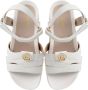 Liu Jo Stijlvolle Velcro Sandalen White Dames - Thumbnail 4