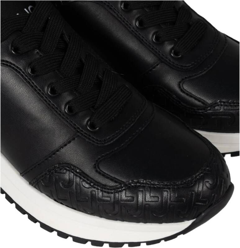 Liu Jo Stijlvolle Veterschoenen Black Dames