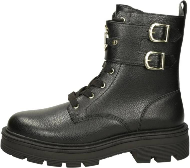 Liu Jo Stijlvolle Veterschoenen Black Dames