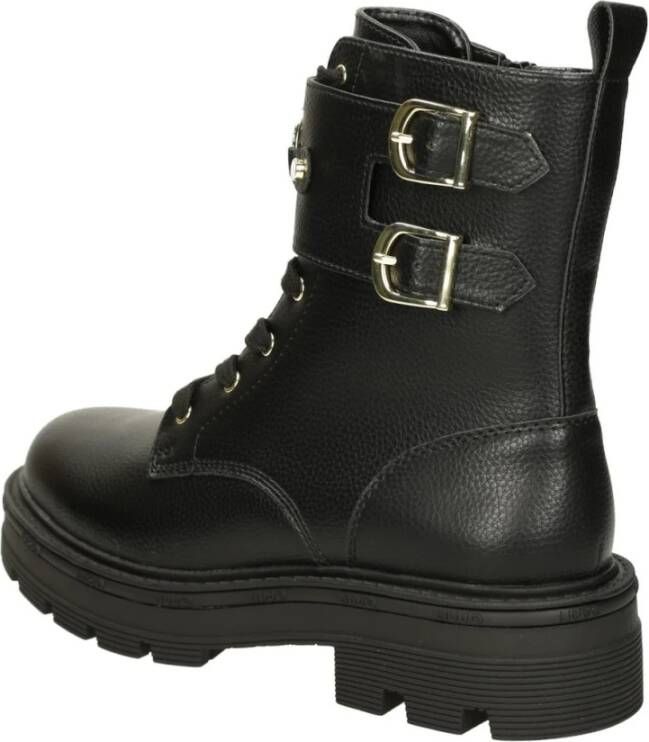 Liu Jo Stijlvolle Veterschoenen Black Dames