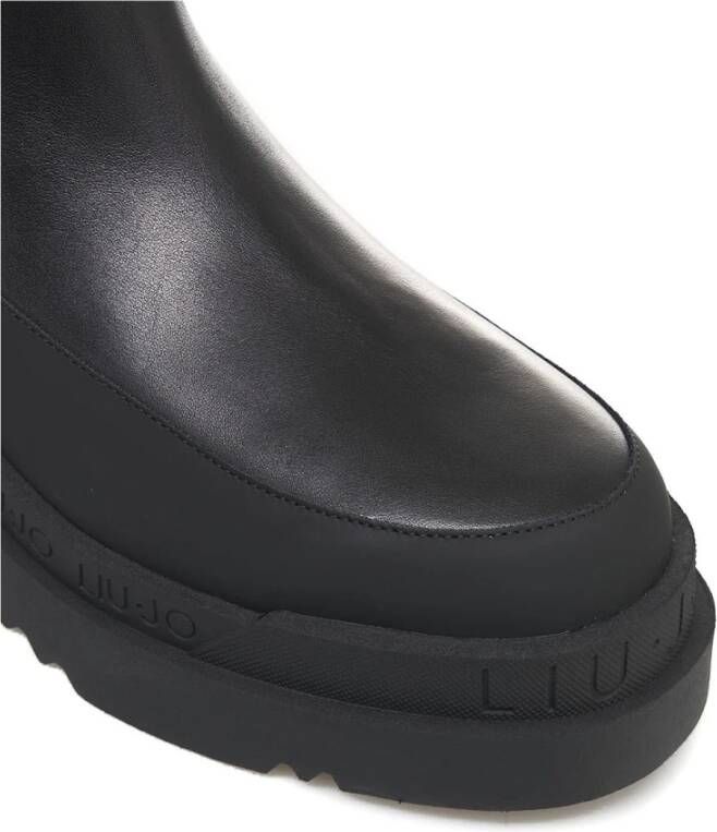 Liu Jo Studded Chelsea Boots Love 54 Black Dames