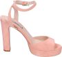 Liu Jo Suede Dames Sandalen Stijlvol Pink Dames - Thumbnail 3