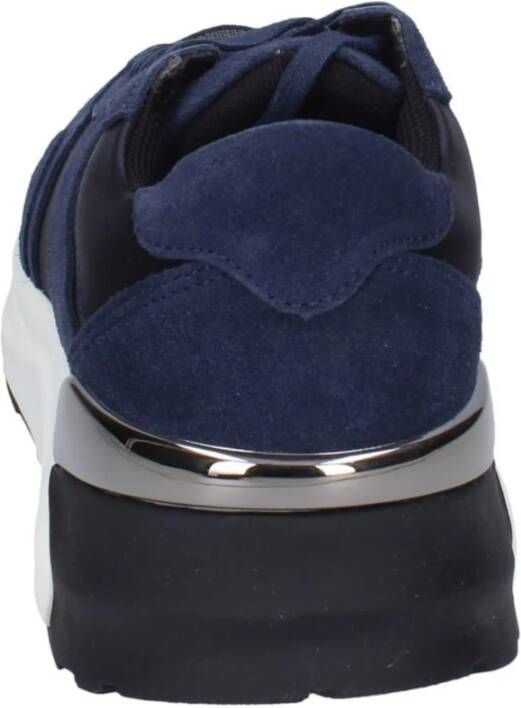 Liu Jo Suede Heren Sneakers Blue Heren