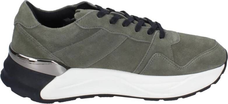 Liu Jo Suede Heren Sneakers Green Heren