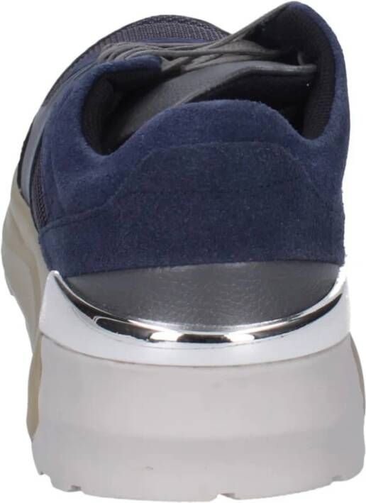 Liu Jo Suede Leren Heren Sneakers Blue Heren