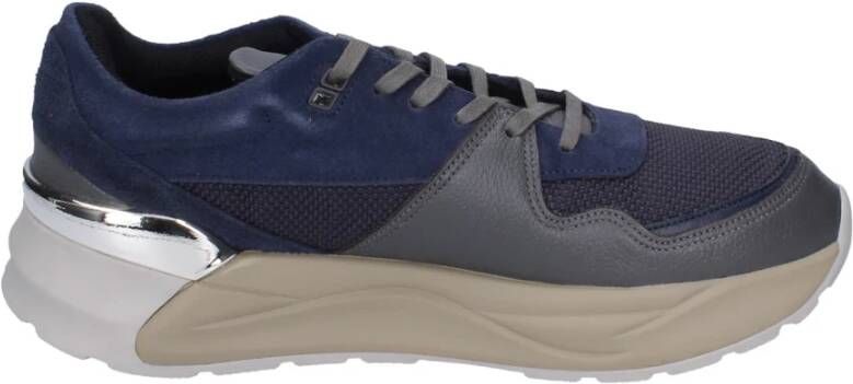 Liu Jo Suede Leren Heren Sneakers Blue Heren