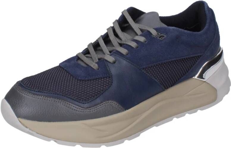 Liu Jo Suede Leren Heren Sneakers Blue Heren