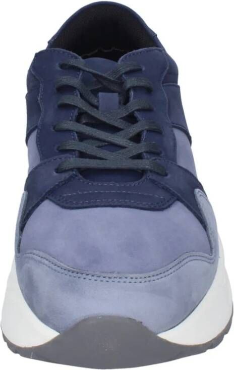 Liu Jo Suede Leren Heren Sneakers Blue Heren