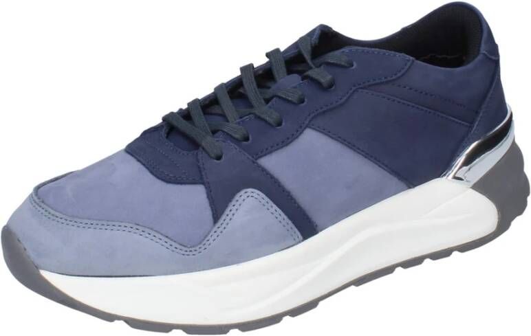 Liu Jo Suede Leren Heren Sneakers Blue Heren