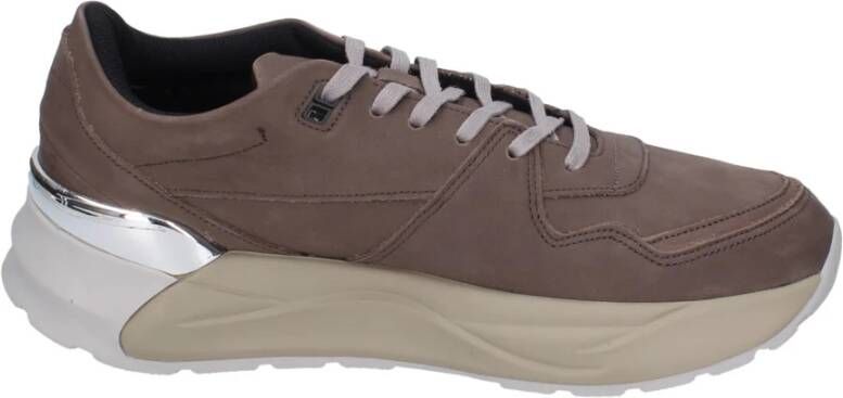 Liu Jo Suede Leren Heren Sneakers Brown Heren