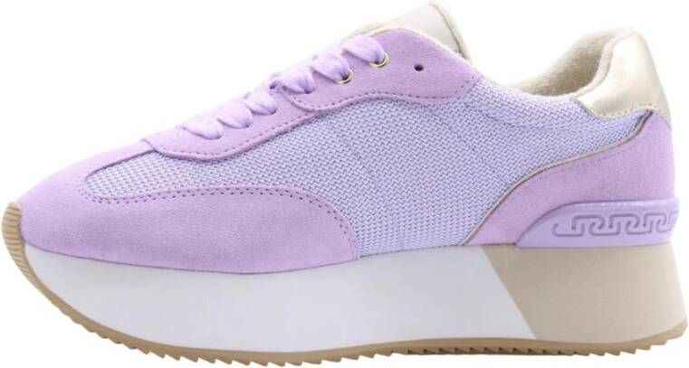 Liu Jo Tallinn Sneaker Stijlvol en Trendy Purple Dames