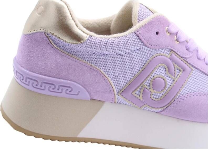 Liu Jo Tallinn Sneaker Stijlvol en Trendy Purple Dames