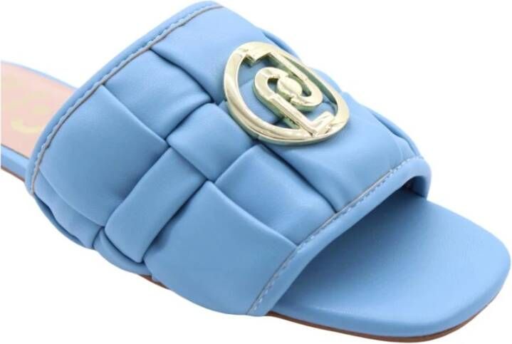 Liu Jo Stijlvolle zomerse slides Blauw Dames