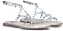 Liu Jo Transparante Synthetische Sandalen Zilver Gray Dames - Thumbnail 4