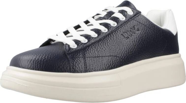 Liu Jo Tumbled Sneaker voor stijlvolle looks Blue Heren