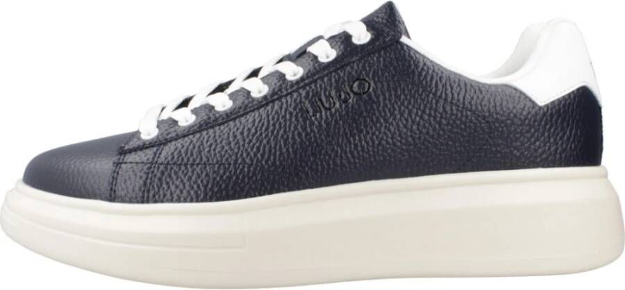 Liu Jo Tumbled Sneaker voor stijlvolle looks Blue Heren