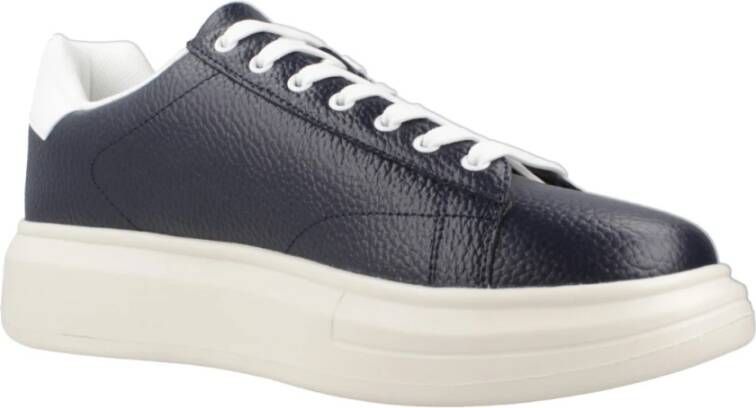 Liu Jo Tumbled Sneaker voor stijlvolle looks Blue Heren