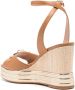 Liu Jo Beige Leren Sleehak Sandalen Beige Dames - Thumbnail 5