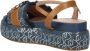 Liu Jo Wig Sandalen voor Vrouwen Blue Dames - Thumbnail 4