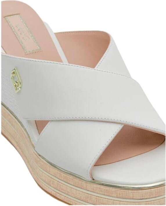 Liu Jo Wig Sandalen White Dames