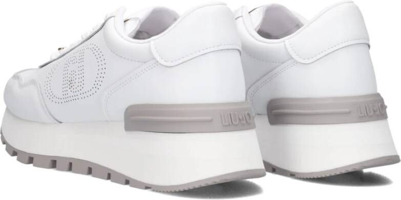 Liu Jo Witte Lage Top Sneakers Trendy Stijl White Dames