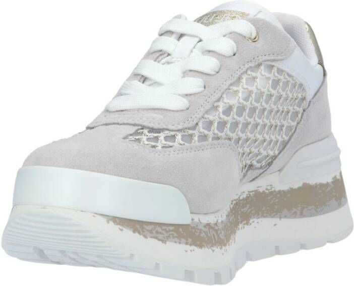 Liu Jo Witte Sneaker met Verwijderbare Binnenzool Multicolor Dames