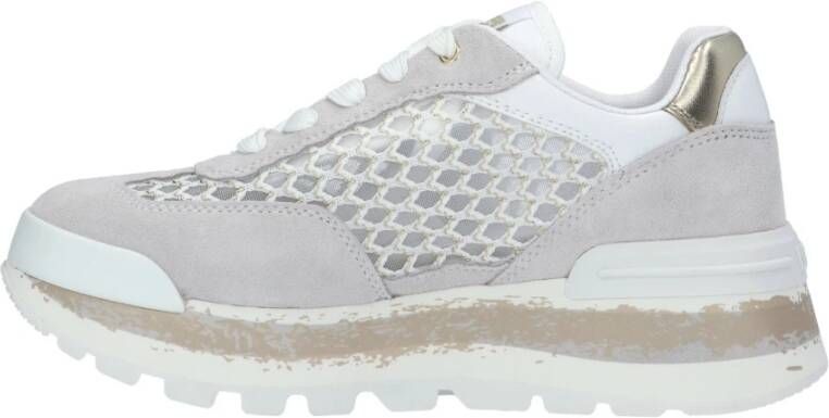 Liu Jo Witte Sneaker met Verwijderbare Binnenzool Multicolor Dames