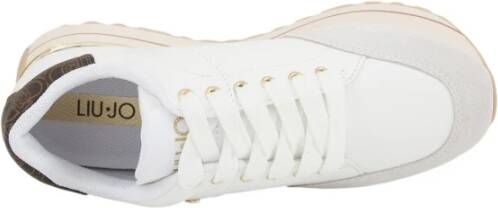 Liu Jo Witte Sneaker Schoenen White Dames