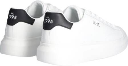 Liu Jo Witte Sneakers Modern Ontwerp White Heren