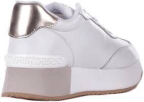 Liu Jo Witte Sport Sneakers Logo Zijkant White Dames