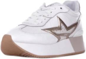 Liu Jo Witte Sport Sneakers Logo Zijkant White Dames