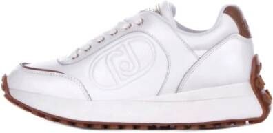 Liu Jo Witte Sport Sneakers Logo Zijkant White Dames