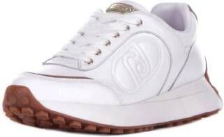 Liu Jo Witte Sport Sneakers Logo Zijkant White Dames