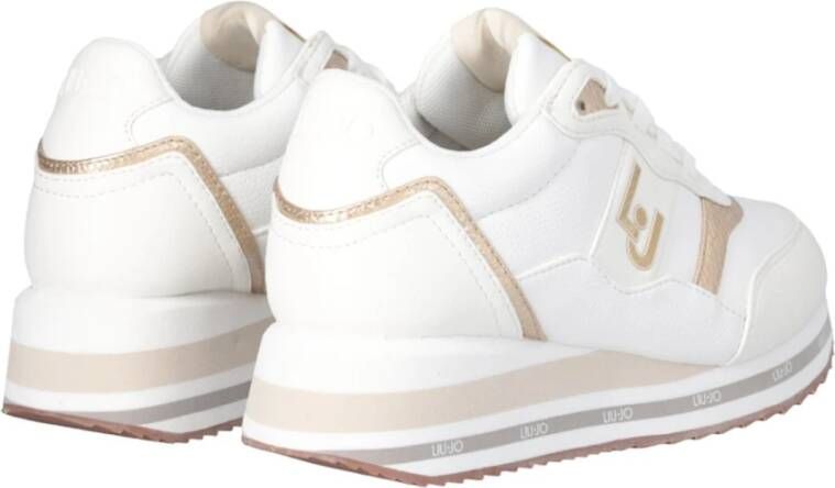 Liu Jo Witte sportieve synthetische sneakers White Dames