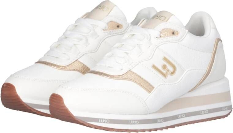 Liu Jo Witte sportieve synthetische sneakers White Dames